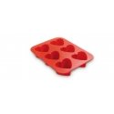 Hearts 6 pieces silicone Juliette 17x22,5x3,8cm