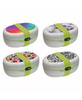 Lunch box X-Food Joy 1,30L assorted