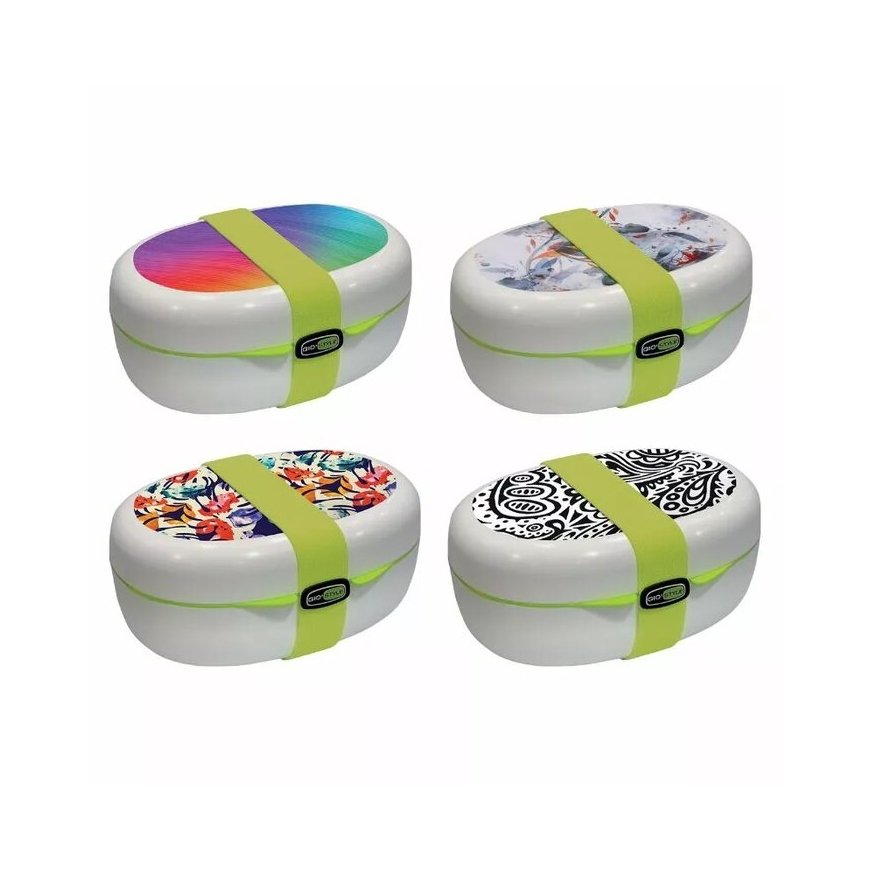 Lunch box X-Food Joy 1,30L assorted
