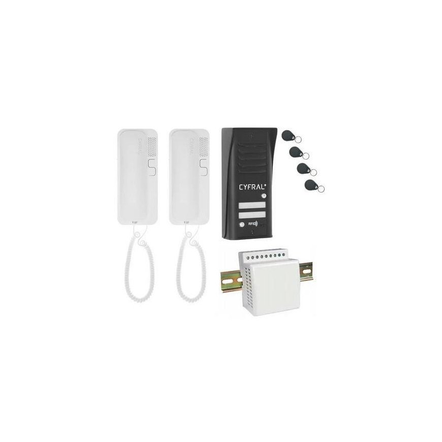 INTERCOM CYFRAL COSMO 2-RENANT BLACK