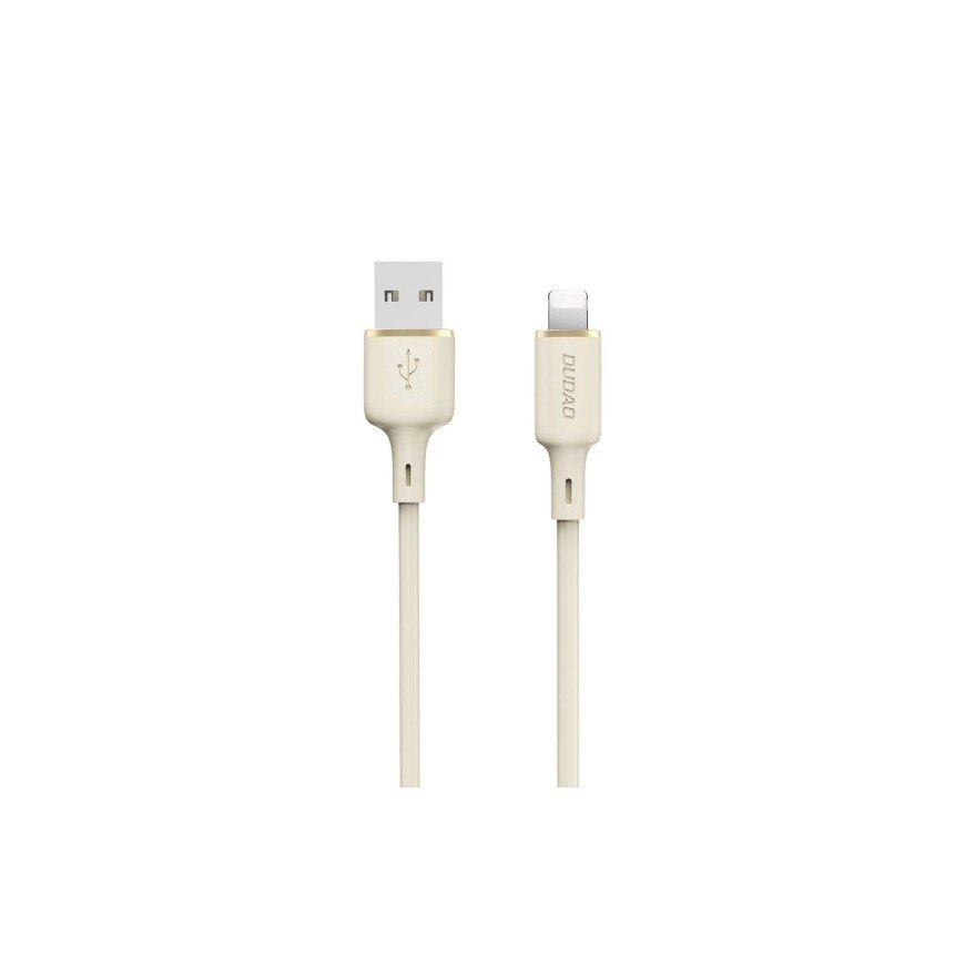 Dudao L7SL USB-A - Lightning 5A cable 1m - beige