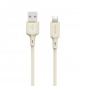 Dudao L7SL USB-A - Lightning 5A cable 1m - beige Dudao L7SL USB-A - Lightning 5A cable 1m - beige