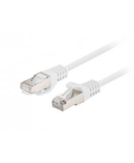 Patchcord cat.6 UTP 0.25M 10-pack fluke passed white