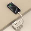 Powerbank Dudao K-14 USB-A | USB-C 10000mAh - beige Powerbank Dudao K-14 USB-A | USB-C 10000mAh - beige