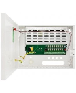 SLĒGTA REŽĪMA BAROŠANAS APGĀDE STABILIZĒTA 8 HD KAMERĀM Pulsar HPSDC-12V8X1A 12V/8A/8×1A/TOPIC