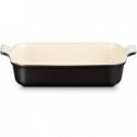 Le Creuset Rectangular Heritage Stoneware 32x24cm | 4L black Le Creuset Rectangular Heritage Stoneware 32x24cm | 4L black