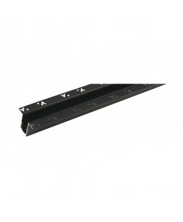 V-TAC 48V V-TAC 200cm Aluminum Black Rail Flush Mount Rail (cover and end caps included) VT-6129 V-TAC 48V V-TAC 200cm VT-6129