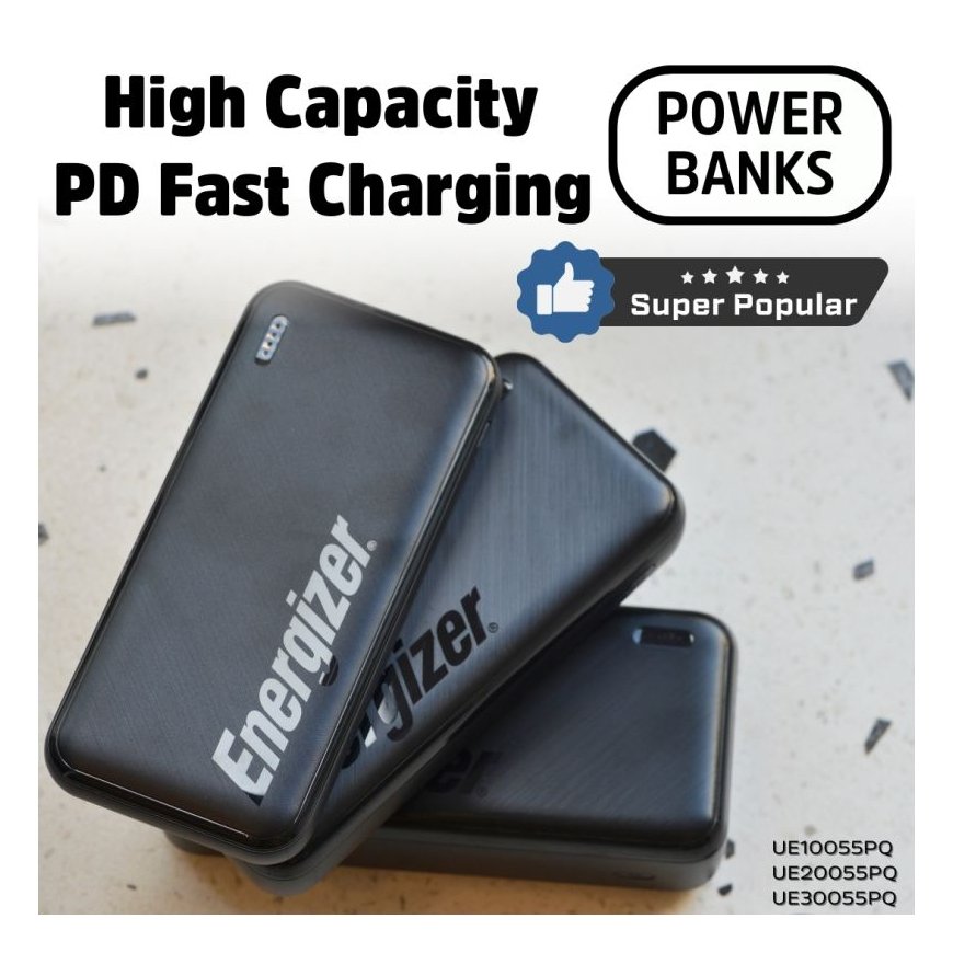 Powerbank Energizer 10000 mAh 22.5W UE10055PQ black (PD) – 2