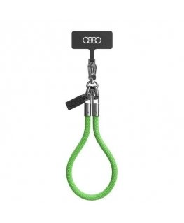 Audi uniwersalna smycz do telefonu 28cm 8mm zielony|green AU-HSL