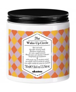 Davines The Wake Up Circle strengthening mask for stressed and s
