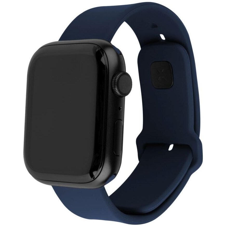 Fixed smartwatch silicone strap, Apple Watch