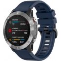 Fixed QuickFit silicone bracelet, 22 mm, blue