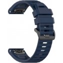 Fixed QuickFit silicone bracelet, 22 mm, blue