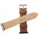 Fixed älykellon nahkaranneke, Apple Watch 42 / 44 / 45 / 49 mm, ruskea