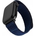Fixed älykellon nailonranneke, Apple Watch Ultra 49 mm, tummansininen