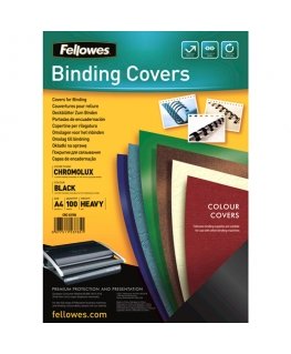 Fellowes 5378504 köitekaas A4 Paber Must 100 tk
