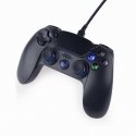 Gembird JPD-PS4U-01 peliohjain musta USB Pad-ohjain Analoginen PC, PlayStation 4 Gembird JPD-PS4U-01 peliohjain musta USB Pad-ohjain Analoginen PC, PlayStation 4