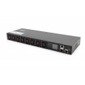 SMART PDU 1U toiteplokk, IEC320 C20 16A/250V toitepesa, 8x C13, 16A pistikupesa SMART PDU 1U toiteplokk, IEC320 C20 16A/250V toitepesa, 8x C13, 16A pistikupesa