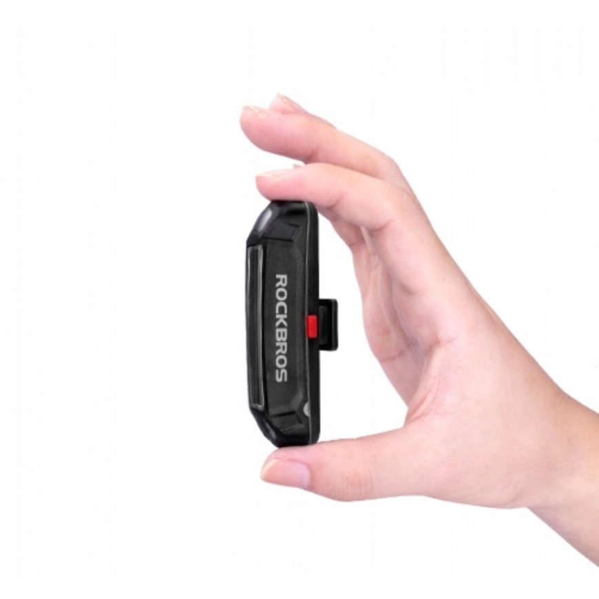 Rockbros A54BK rear bicycle light - black – 2