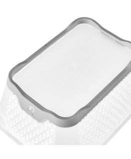 Mini basket A7 Jonas 16x12x7cm transparent|grey