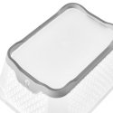 Mini basket A7 Jonas 16x12x7cm transparent|grey Mini basket A7 Jonas 16x12x7cm transparent|grey