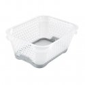 Mini basket A7 Jonas 16x12x7cm transparent|grey Mini basket A7 Jonas 16x12x7cm transparent|grey