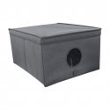 Folding box L size 50x40x25cm Grey Folding box L size 50x40x25cm Grey