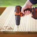 Black & Decker BDCHD18K-QW grąžtas 1400 RPM Juoda, Oranžinė Black & Decker BDCHD18K-QW grąžtas 1400 RPM Juoda, Oranžinė