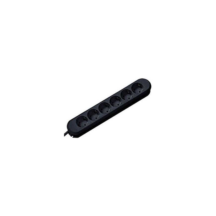 Bachmann SMART 6x Gniazd black Strom 5m