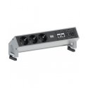 Bachmann SMART 6x Gniazd black Strom 5m