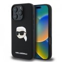 Karl Lagerfeld Liquid Silicone Karl Head MagSafe Case for iPhone