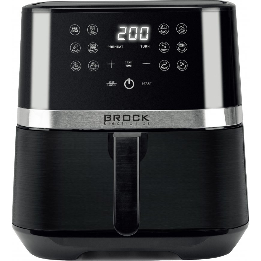 Air fryer, 6.5L, 220-240V, ~50Hz, 1800W.