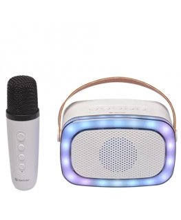 Denver BTM-610 portable/party speaker White 10 W