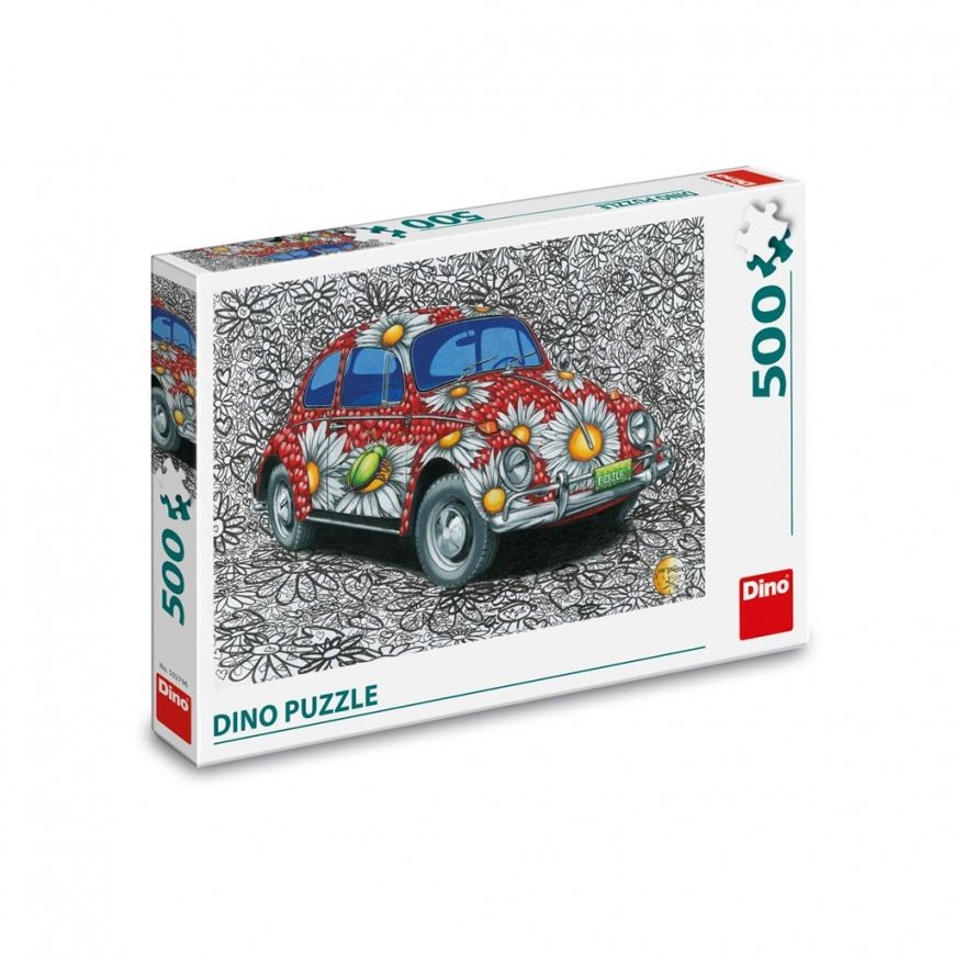 Dino puzzle 500 pcs Painted VW