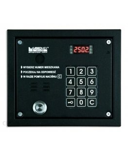 Laskomex CP-2503TP must helipaneel võtmelugejaga "Dallas"