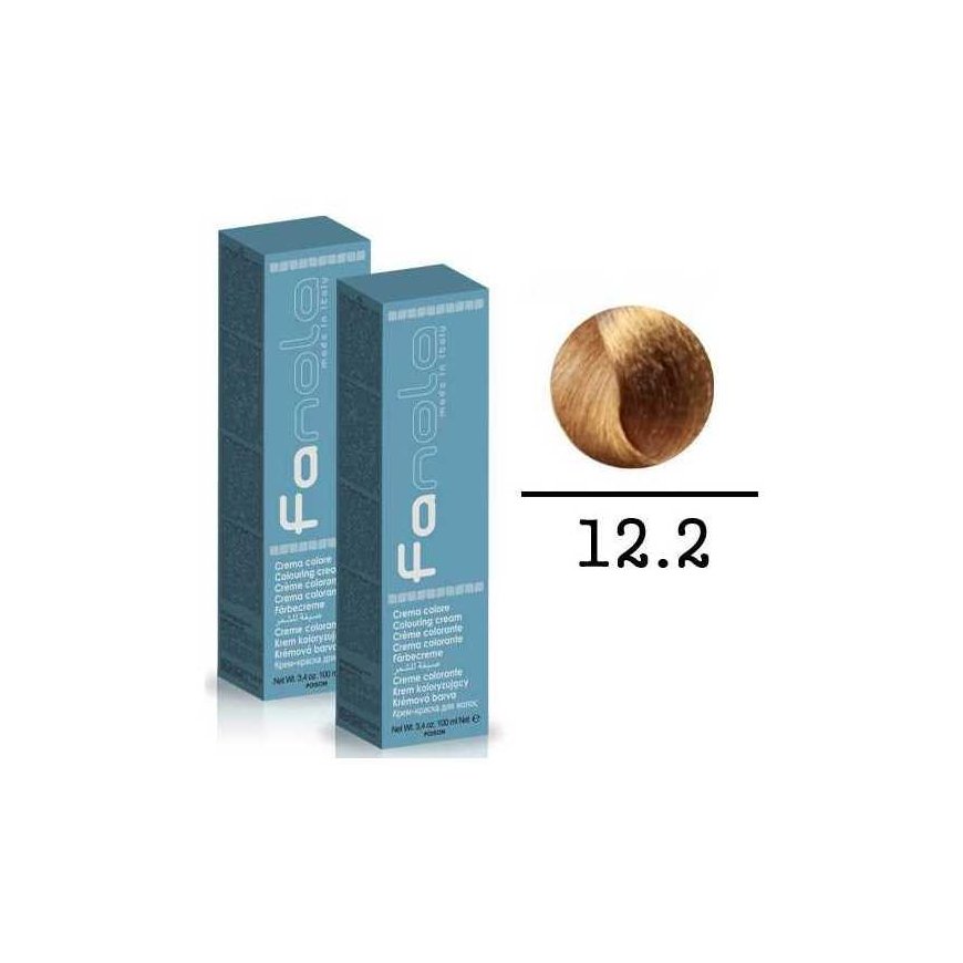 Fanola Colouring Cream professional permanent hair colour 12.2 1