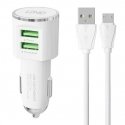 Tech-Protect C35W mains charger 2x USB-C PD 35W - white Tech-Protect C35W mains charger 2x USB-C PD 35W - white