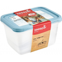 Set of food containers rectangular 2x2L Mia "Magic Ice" transpar Set of food containers rectangular 2x2L Mia "Magic Ice" transpar