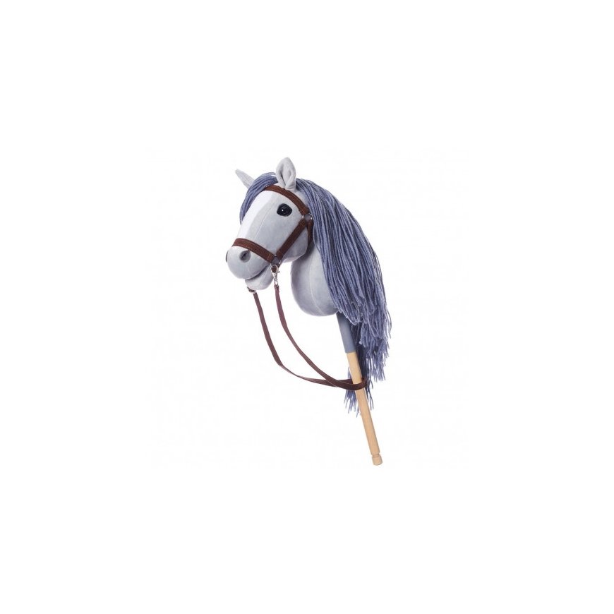 Horse on a stick HOPPIHORSE Hobby Horse A3 gray – 2