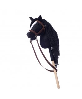 Horse on a stick HOPPIHORSE Hobby Horse A4 black