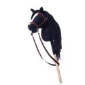 Horse on a stick HOPPIHORSE Hobby Horse A4 black Horse on a stick HOPPIHORSE Hobby Horse A4 black