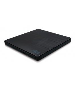 Hitachi-LG Slim Portable DVD-Writer optiskā iekārta (CD, DVD-RW, Blu-Ray) DVD±RW Melns