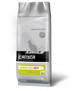CALISTA Junior Beef - sausā suņu barība - 12kg