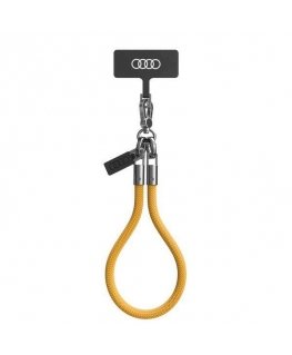 Audi uniwersalna smycz do telefonu 28cm 8mm żółty|yellow AU-HSL8