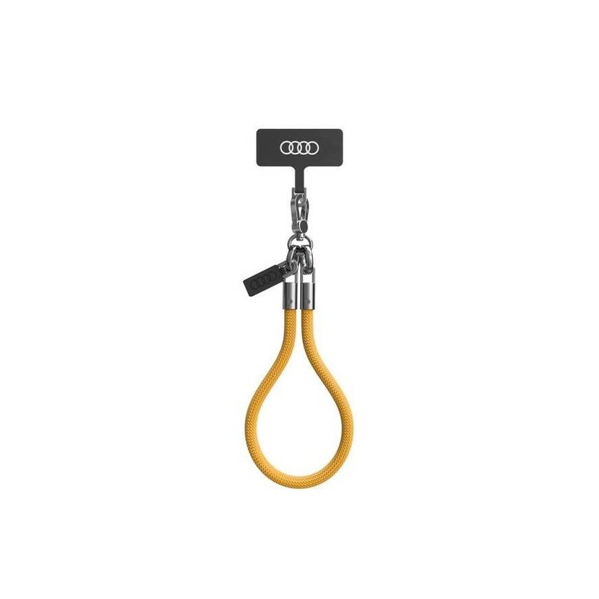 Audi uniwersalna smycz do telefonu 28cm 8mm żółty|yellow AU-HSL8 – 2