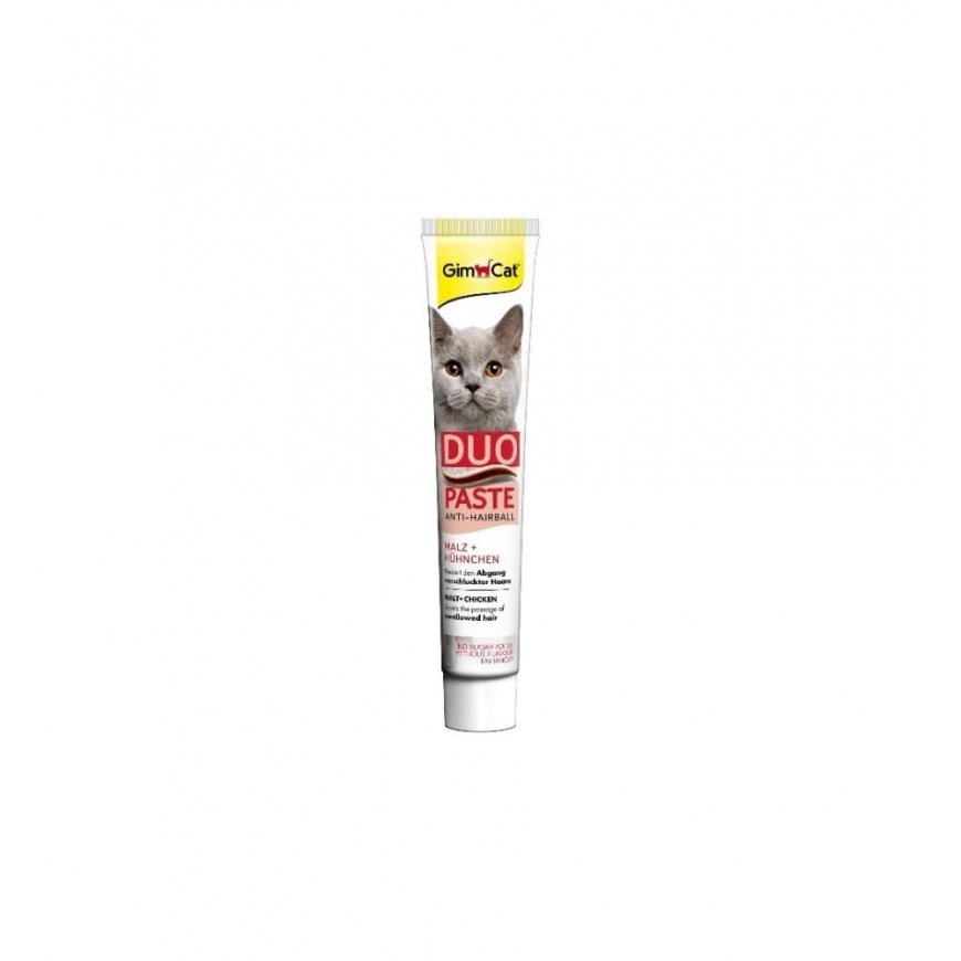 Vitaminised paste for cats : GimCat Anti Hairball Duo Paste, Chi – 2
