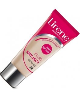 Lirene Vitamin E High-Coverage Liquid Foundation 24 Beige agains