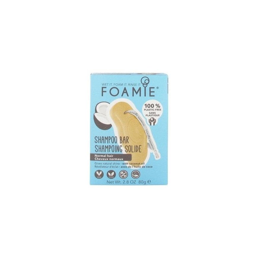 Foamie Shampoo Bar for normal hair Coconut Oil 80 g – 2