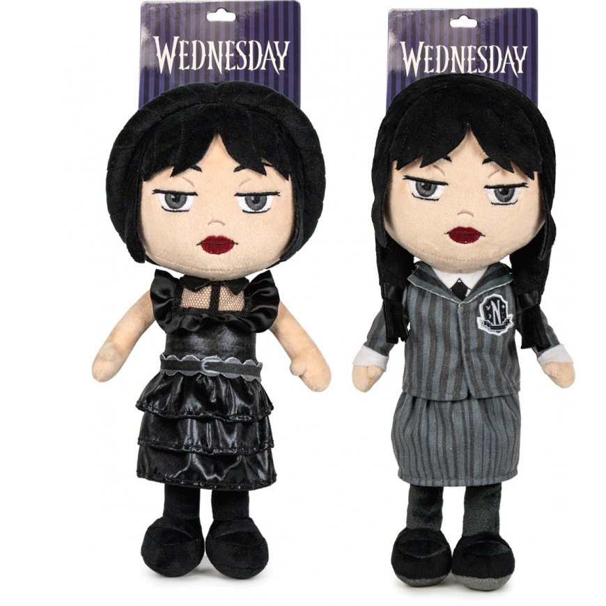 Wednesday Rag Doll - pehmolelu, 32cm