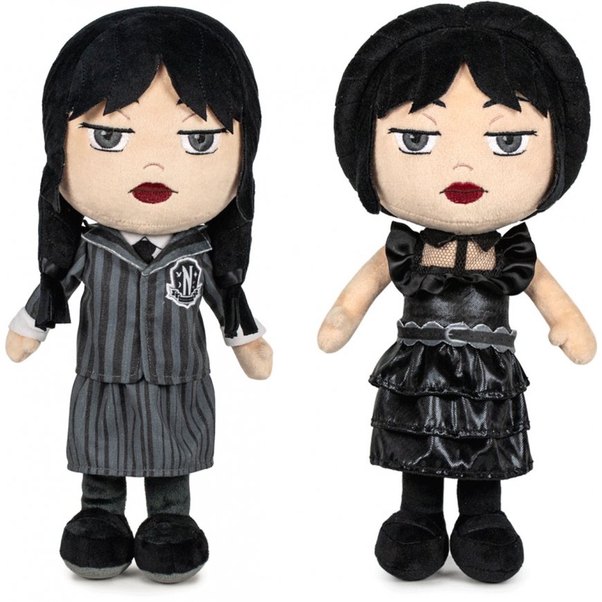 Wednesday Rag Doll - pehmolelu, 32cm – 2